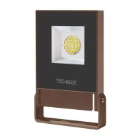 Flutlichtstrahler 7025 POLAR 0 (P9) 30W 3000K Corten symmetrisch breitstrahlend on/off - Bild 1