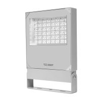 Flutlichtstrahler 7038 IPADEL (PD) 190W 3000K Silber symmetrisch breitstrahlend DALI - Bild 1