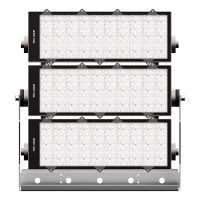 Flutlichtstrahler 7107 GALAXY 3 (A4) 900W 4000K CRI 70 Silber asymmetrisch breitstrahlend one 4 all (400V - DALI2 -D4i - DMX) - Bild 2