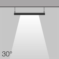 Pendelleuchte 8320 PLANAR (CU) 55W 4000K Silber symmetrisch engstrahlend DALI - Bild 4