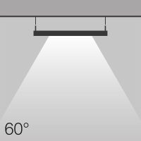 Pendelleuchte 8320 PLANAR (S2) 55W 4000K Silber symmetrisch breitstrahlend DALI - Bild 4
