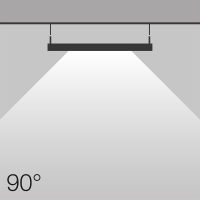 Pendelleuchte 8320 PLANAR (S5) 80W 4000K Silber symmetrisch extra breitstrahlend DALI - Bild 4