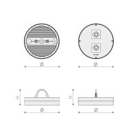 Pendelleuchte 8401 PIER HP (CU) 100W 5000K Silber symmetrisch engstrahlend DALI 2 - Bild 3