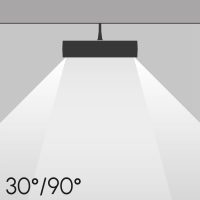 Hallenstrahler 8400 PIER (EL) 130W 4000K Silber symmetrisch breitstrahlend DALI 2 - Bild 2