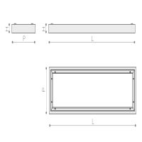 Deckenleuchte 1811 QUEEN IP65 (RP) 42W 4000K Weiß mikroprism-Diffusor breitstrahlend on/off - Bild 2