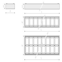 Pendelleuchte 2020 DIAMANTE (R2) 60W 3000K Weiß DALI 2 / DALI 2 push - Bild 2