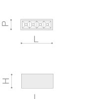 Deckenleuchte 6011 MODU (4N) 13W 4000K Weiß symmetrisch breitstrahlend on/off - Bild 2