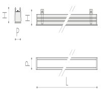 Einbauleuchte 6012 LINEAR (R3) 9W 3000K Anthrazit symmetrisch breitstrahlend DALI 2 / DALI 2 push - Bild 3