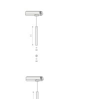 Strahler 6102 TOGO B (35) 5W 3000K Weiß symmetrisch mittelstrahlend on/off (48Vdc) - Bild 2