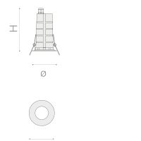 6200 CLEO (R3) 8W 3000K AISI 304 - Bild 2