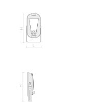 Flutlichtstrahler 8029 LORDINO (AR) 20W 3000K Weiß asymmetrisch mittelstrahlend DALI 2 - Bild 2