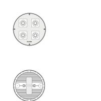 Pendelleuchte 8402 PIER HP2 (CU) 200W 4000K Silber symmetrisch engstrahlend DALI 2 + em. 3h - Bild 2