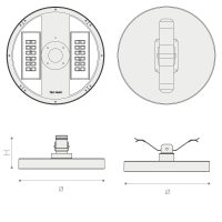 9301 AERO (RD) 107W 3000K Anthrazit - Bild 1