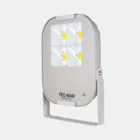 Flutlichtstrahler 8037 LORD HP (PR) 185W 4000K Silber symmetrisch breitstrahlend Glas satiniert - Bild 1