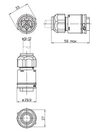 TEC-MAR Quick Connect | Stecker | 16A 250V | IP66 | 1-2,5mm - Bild 7