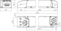 LED Treiber 200W, 24V DC, Konstantspannung, Dimmbar one4all, DALI-2, Switch Dim - Bild 2