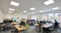 Einbaurahmen LED Panel, 625x625mm, Premium, fertig montiert, Schraubklemmung, weiß - Bild 7