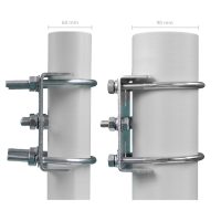 Masthalterung für Mastdurchmesser 55 bis 90mm - Bild 2