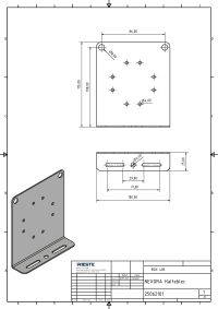 NEXORA L-Montagewinkel | 1,5mm Edelstahl - Bild 3