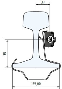 RAILUM Schienenstegleuchte - 2310mm - 3000K - 13,5W - 48V - IP67 - Bild 3