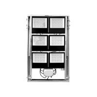 Kranschweinwerfer StackBeam, 900W, CCT (3000 - 5000K), asymmetrisch,  IP65, IK08, Kranhalterung integriert - Bild 6