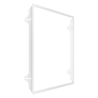 Einbaurahmen LED Panel, 625x625mm, Premium, fertig montiert, Schraubklemmung, weiß - Bild 2