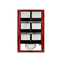 Kranschweinwerfer StackBeam ROT, 900W, CCT (3000 - 5000K), asymmetrisch, IP65, IK08, Kranhalterung integriert - Bild 6