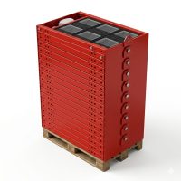 Kranschweinwerfer StackBeam ROT, 900W, CCT (3000 - 5000K), asymmetrisch, IP65, IK08, Kranhalterung integriert - Bild 7