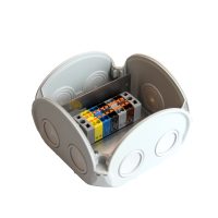 NEXORA 24G Klemmbox (5-pol. Klemmleiste). Grau - Bild 2