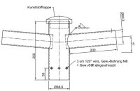 Lichtmast Doppelaufsatz  DAF 76/60-200 - Bild 2