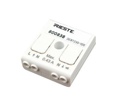 CASAMBI Dimmer CBU-TED. Einbau Gehäuse. Phasenabschnitt