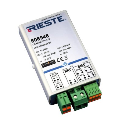CASAMBI PWM Dimmer - 4 Kanal. 422W - 4A. 12 - 48V DC. IP20