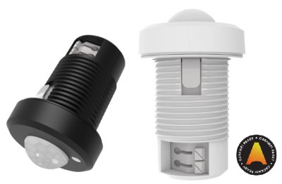 Bewegungs- und Tageslichtsensor mit CASAMBI-Lichtsteuerung mit Dali Ausgang (schwarz)