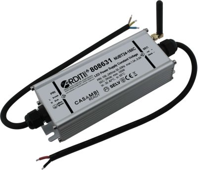 CASAMBI LED-Netzgerät 160W, 24V mit Anschlusskabel, unabh.