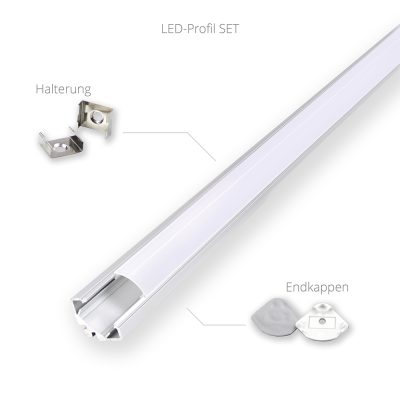 Aluprofil WINKELPROFILE: PRAN U 2m 32mm 20mm