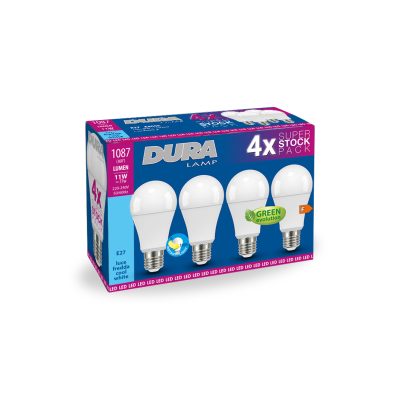LED-Lampe QUADRIPACK E27 11W 1087lm 6400K 220°