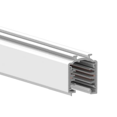 Stromschienenstrahler EUROSTANDARD PLUS Weiß 2000mm (B60-2SW)