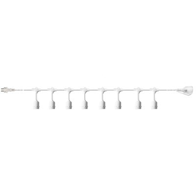 LED-Lampe CATENARIA IN SERIE VERBINDBAR E27 Weiß IP44