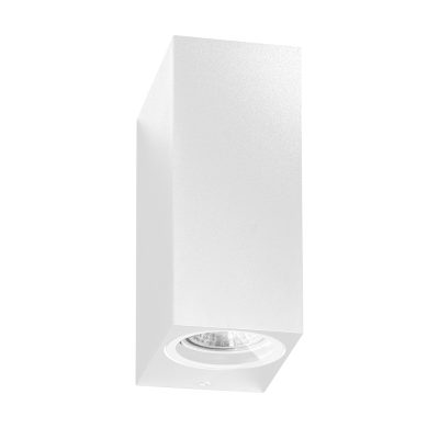 Leuchte DURABLE APPLIQUE BRICK IP44 Weiß GU10