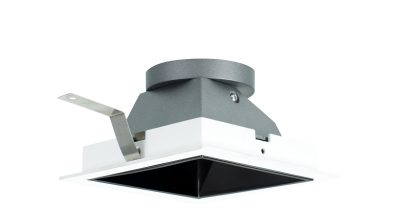 Leuchte DURABLE VERSENKTE SCHWARZ Weiß GU10 IP20