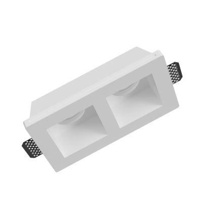 Leuchte Q GIPSRAHMEN FÜR GU10 Weiß IP20 228mm