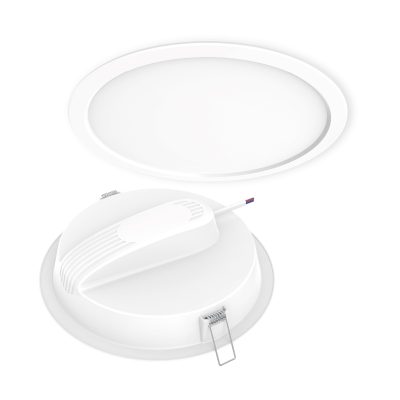 LED-Einbauleuchte LESELI SC 30W 2600lm 4000K 110° Ø216 IP20