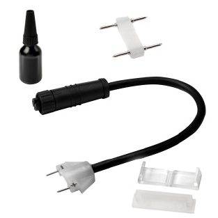 KIT 2 M CONN+ 2 F CONN + 4 PCS 2 PIN CON