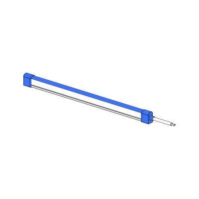 LED-Neonflex DuraNeonFlex MINI 300mm Blau