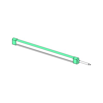 LED-Neonflex DuraNeonFlex MINI 300mm Grün