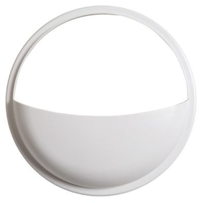BULKHEAD IP65 - Abdeckung rund Halbmond, weiss