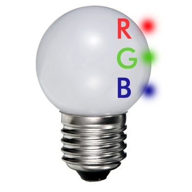 LED-Lampe PING BALL E27 0.5W 320°