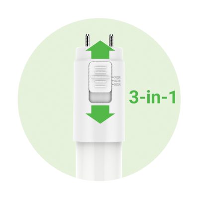 LED-Lampe TUBOLED CCT 25000h G13 9W 1200lm 300040005000K 300°