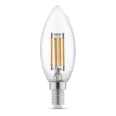 LED-Lampe DECO LED TECNO VINTAGE TRANSPARENT E14 4W 470lm 6400K 320° Ø35