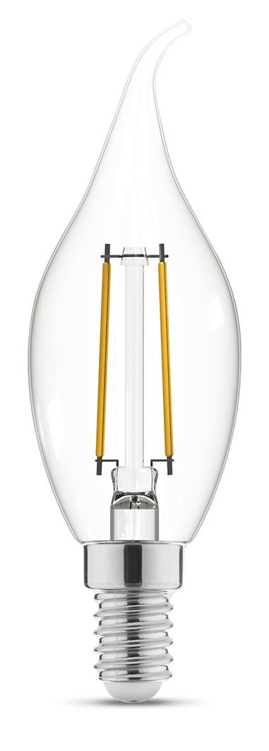 LED-Lampe DECO LED TECNO VINTAGE TRANSPARENT E14 2W 250lm 2700K 320°